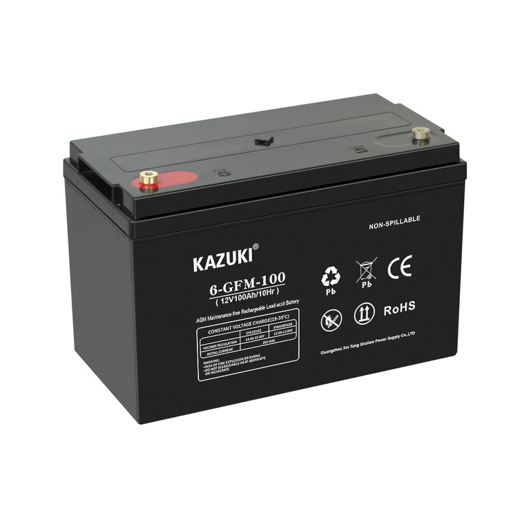 باطری ۱۰۰ آمپر UPs دیپ سایکل ژل کازوکی تحت لیسانس ژاپن