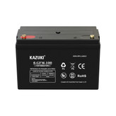 باطری ۱۰۰ آمپر UPs دیپ سایکل ژل کازوکی تحت لیسانس ژاپن