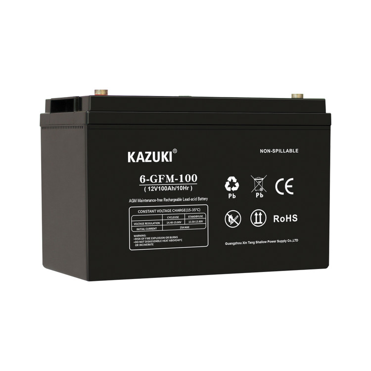 باطری ۱۰۰ آمپر UPs دیپ سایکل ژل کازوکی تحت لیسانس ژاپن
